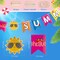 65PCS Summer Party Decorations – Beach & Pool Party Supplies, Hello Summer Banner, Hanging Swirls, Streamers, Tropical Theme Decor for Home, Office, Kids, Classroom